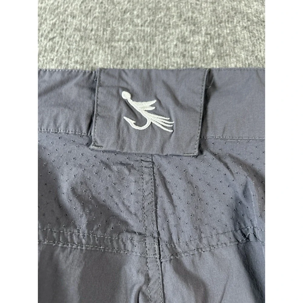 Lot Of 2 PALMYTH Fishing Cargo Shorts Men Large Vented Outdoors